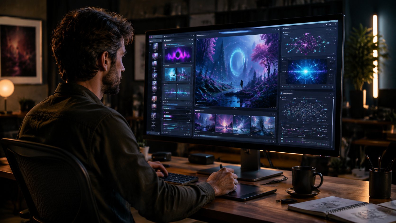 AI Art Enthusiasts & Hobbyists